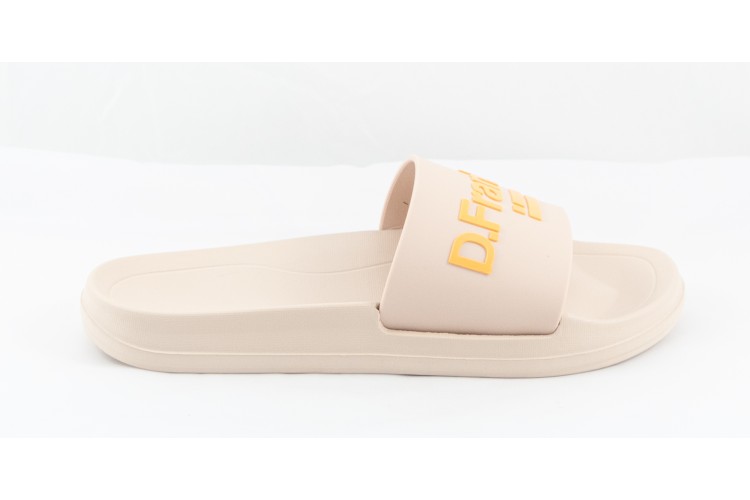 D.Franklin Marea Slides Beige/Orange DFSH 417002-63 Μπεζ